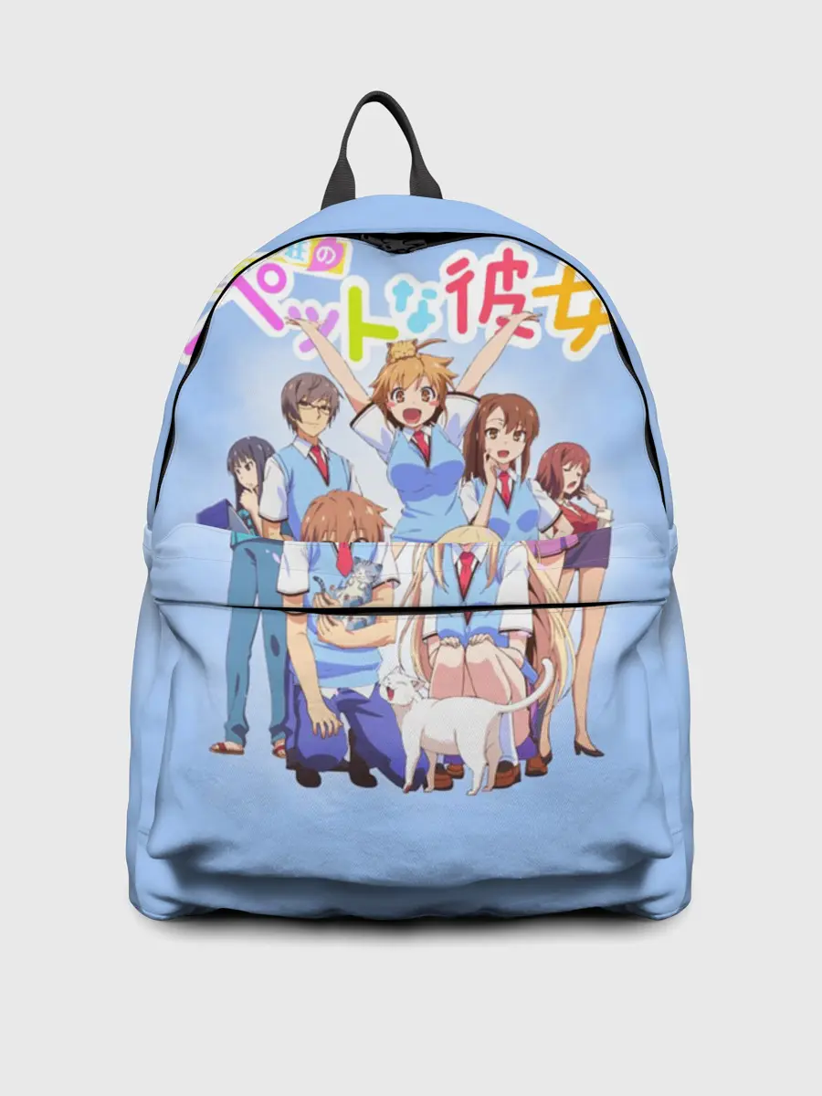 Рюкзак джинсовый / Кошечка из Сакурасо