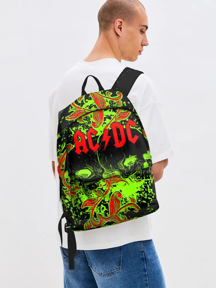 Рюкзак джинсовый / AC/DC