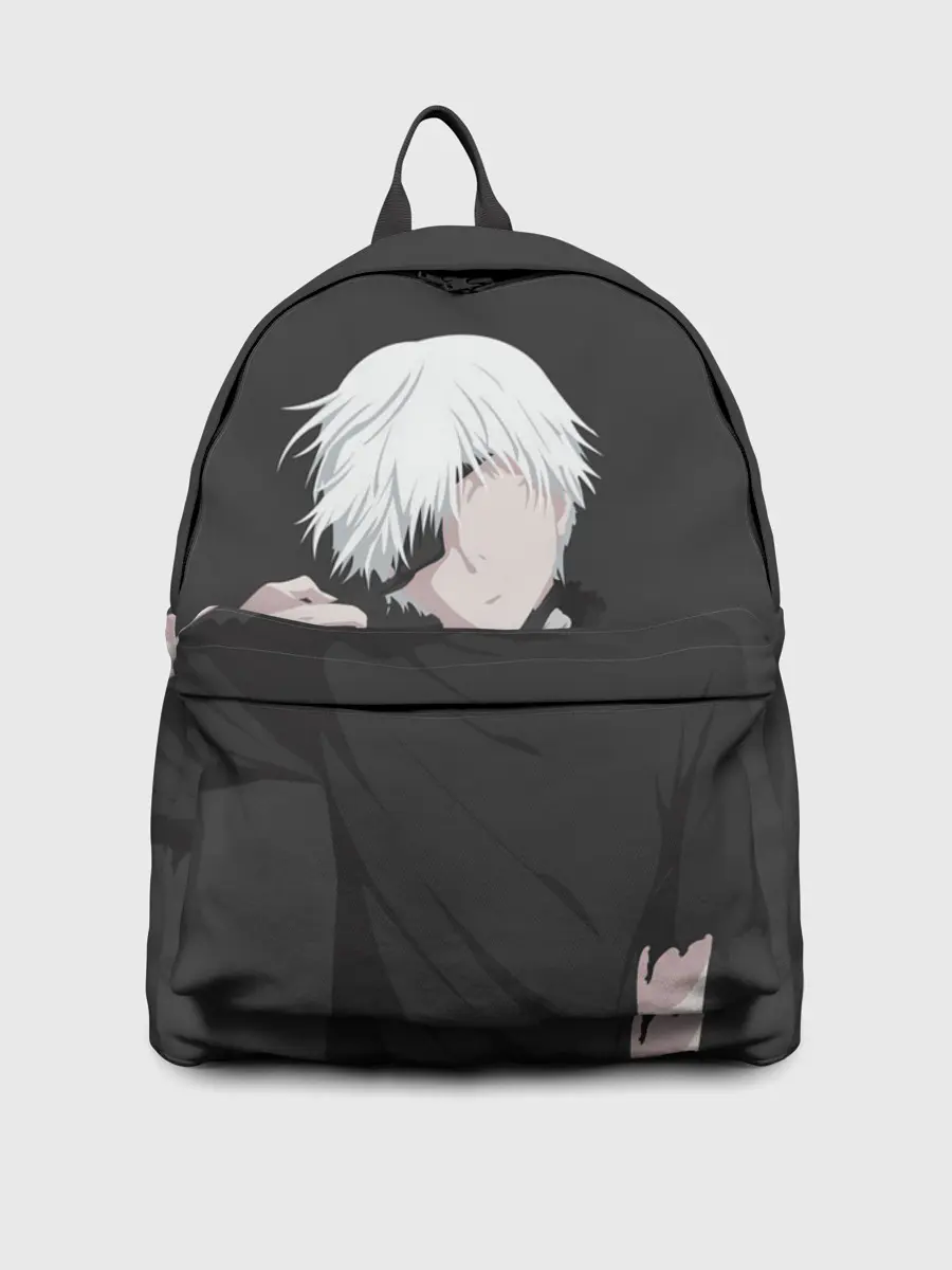 Рюкзак джинсовый / Kaneki Ken снимает маску
