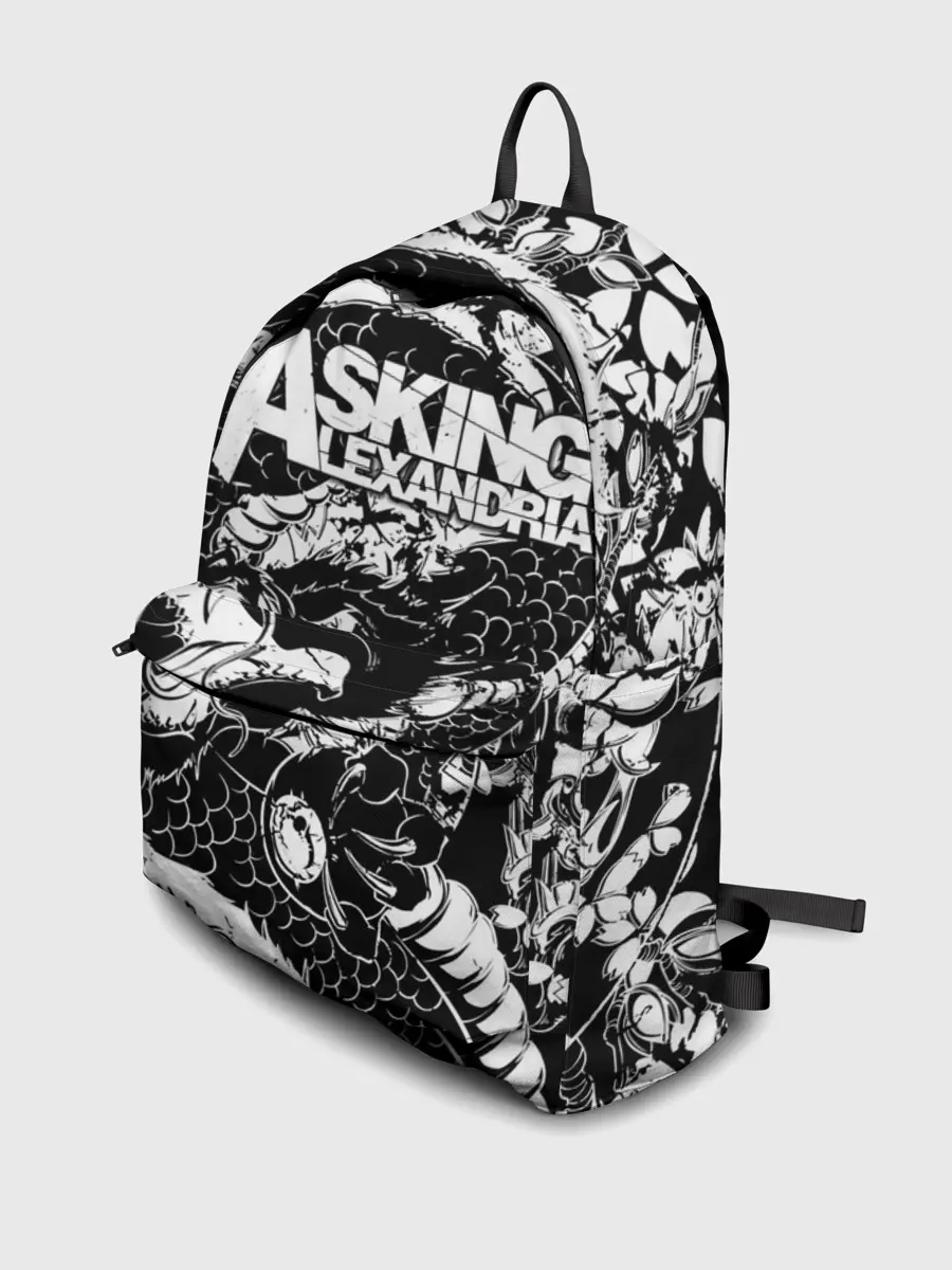 Рюкзак джинсовый / Asking Alexandria