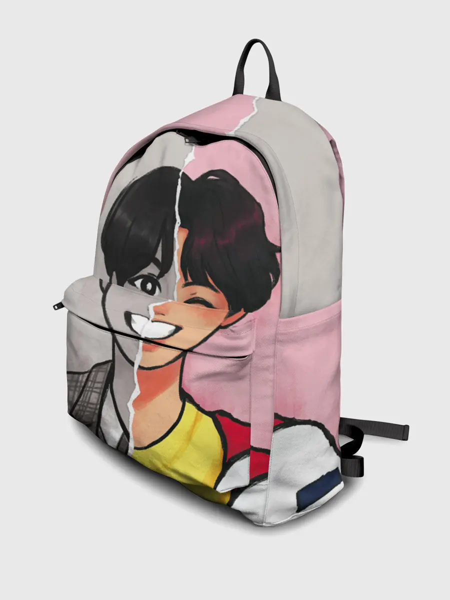 Рюкзак джинсовый / K-Pop