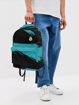 Рюкзак джинсовый / REAL MADRID.