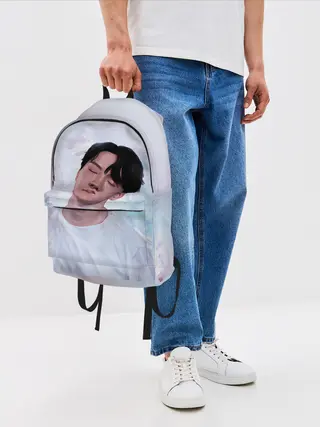 Рюкзак джинсовый / BTS
