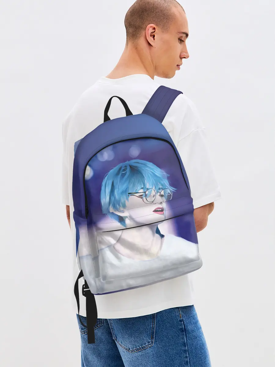 Рюкзак джинсовый / BTS Blue