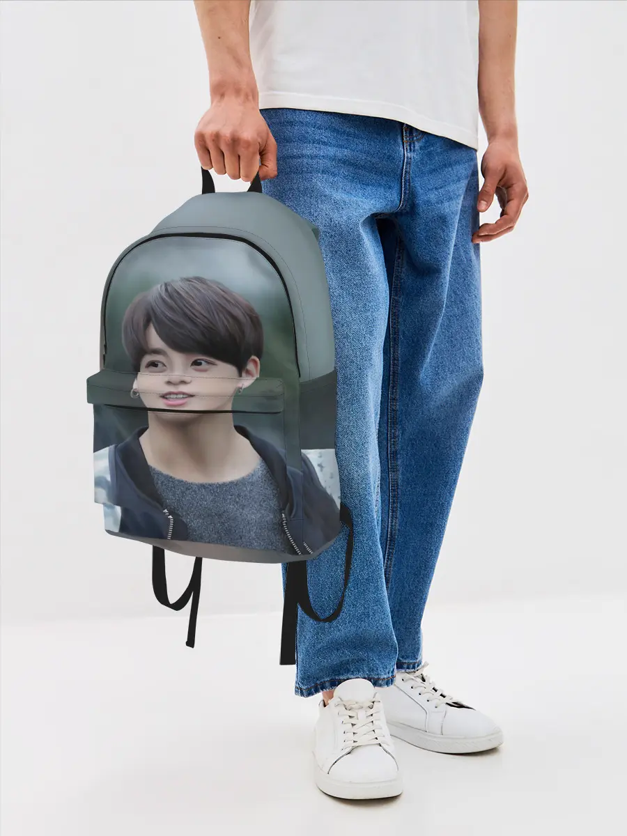Рюкзак джинсовый / Корейский Поп