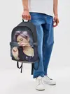 Рюкзак джинсовый / Hair