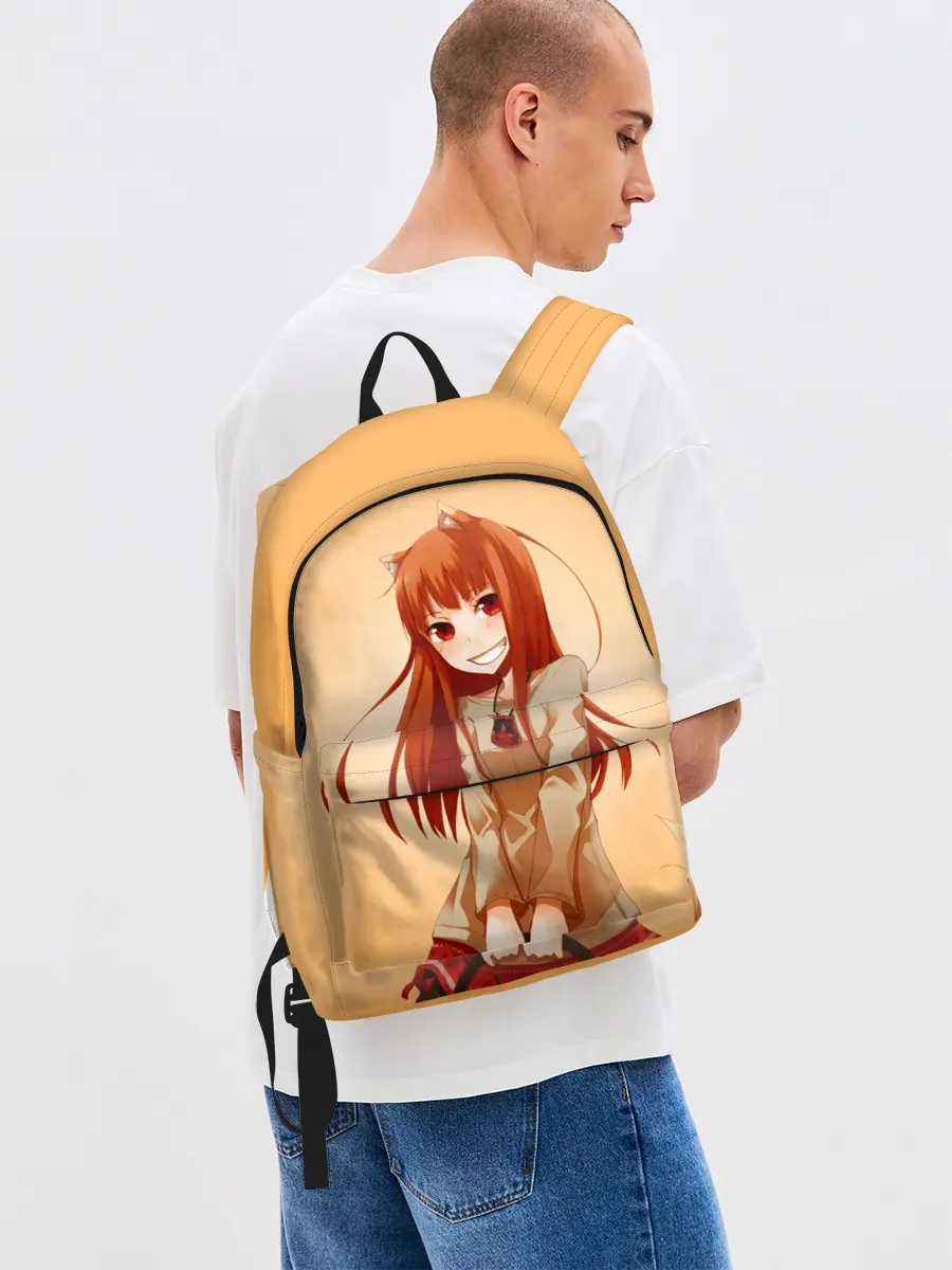 Рюкзак джинсовый / Волчица и пряности