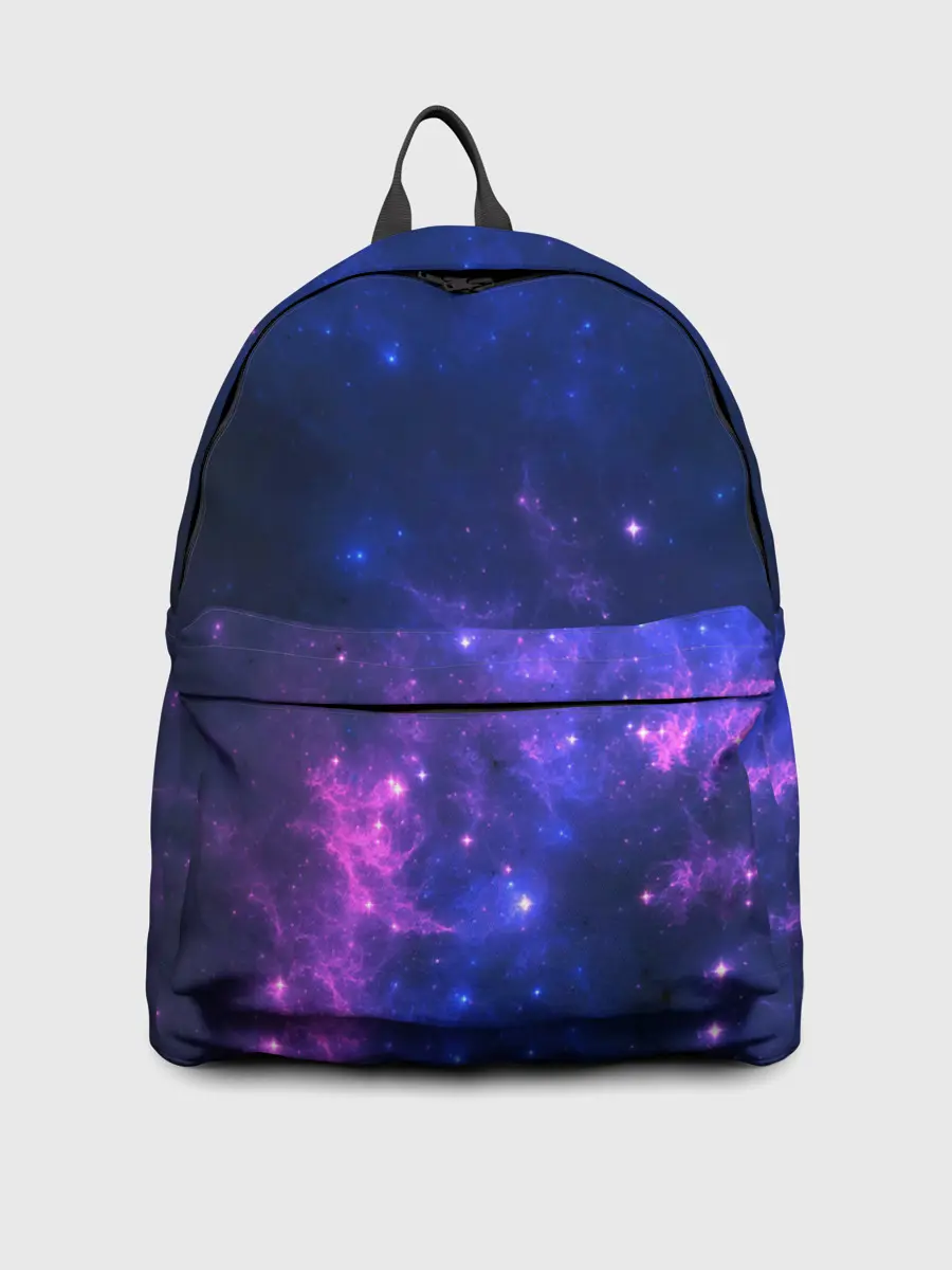Рюкзак джинсовый / Неоновый космос