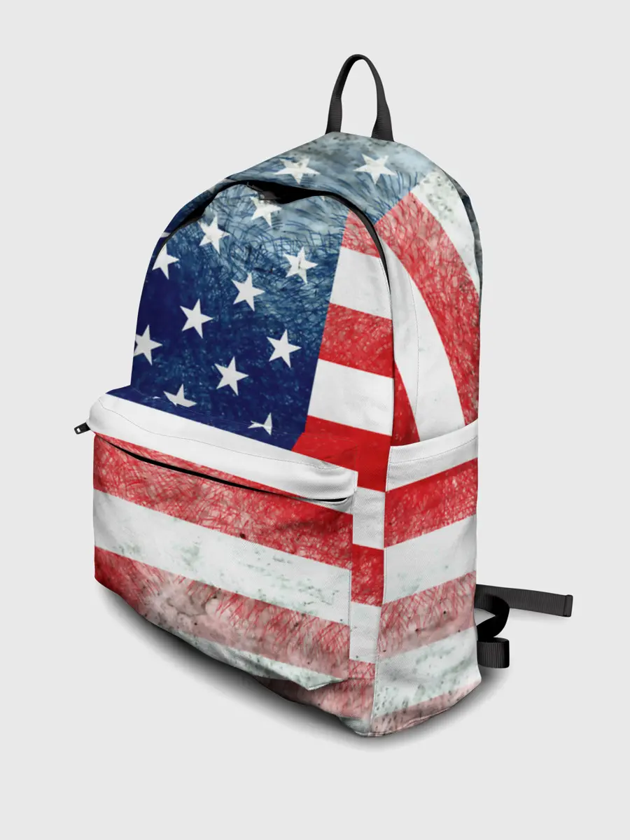Рюкзак джинсовый / Америка Флаг
