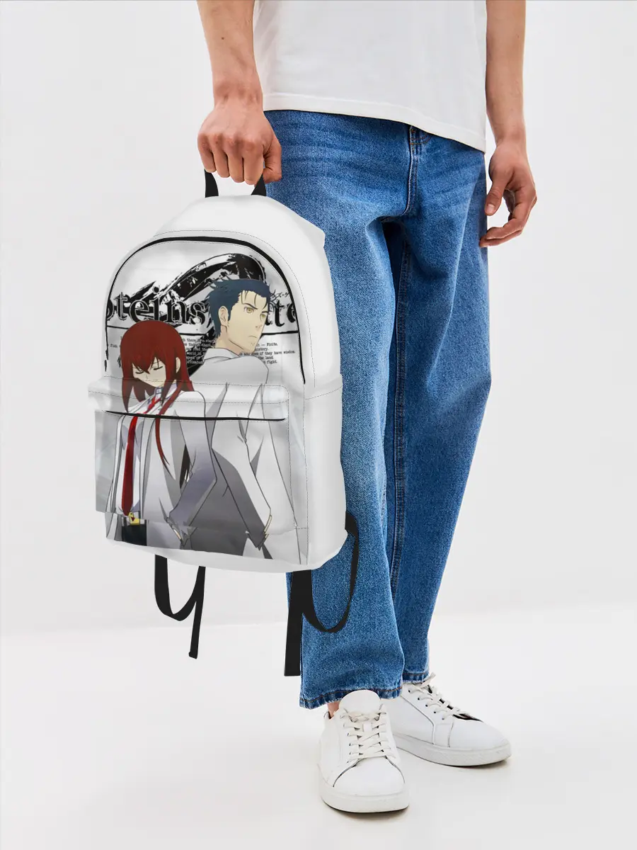 Рюкзак джинсовый / Врата Штейна