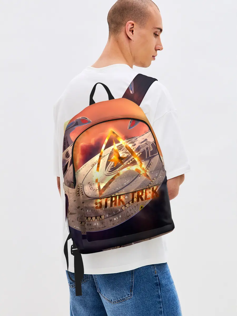 Рюкзак джинсовый / Звездный путь