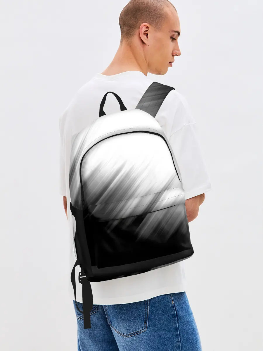 Рюкзак джинсовый / ПОЛОСЫ И НИЧЕГО ЛИШНЕГО