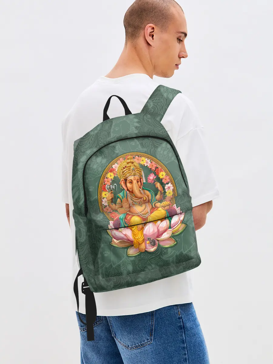 Рюкзак джинсовый / Ганеша