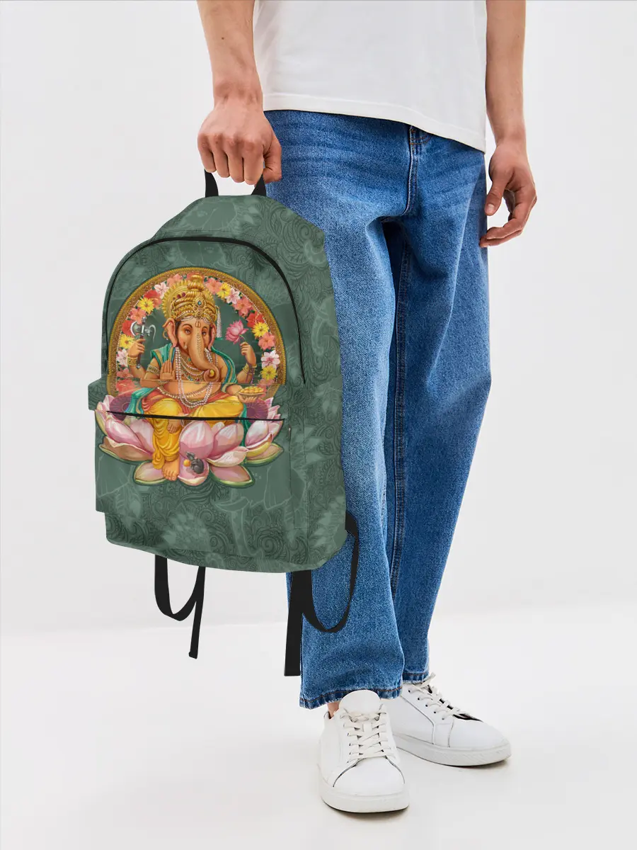 Рюкзак джинсовый / Ганеша