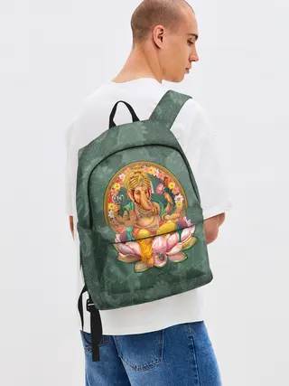Рюкзак джинсовый / Ганеша