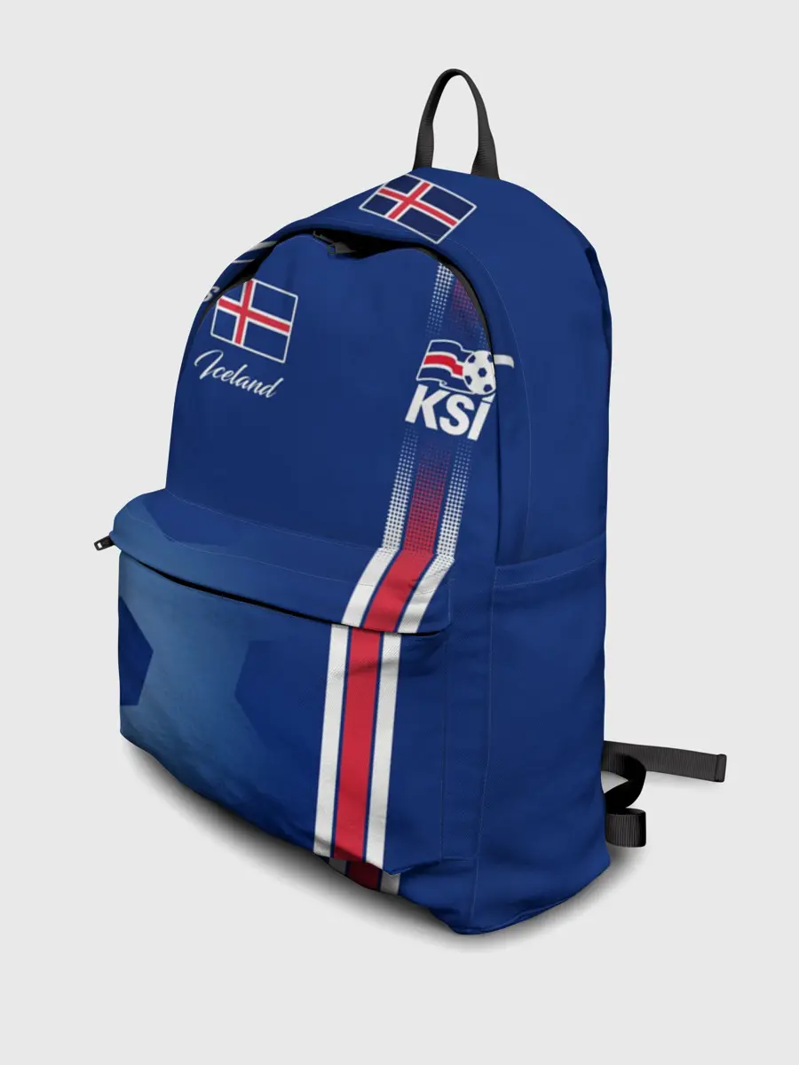 Рюкзак джинсовый / Сборная Исландии