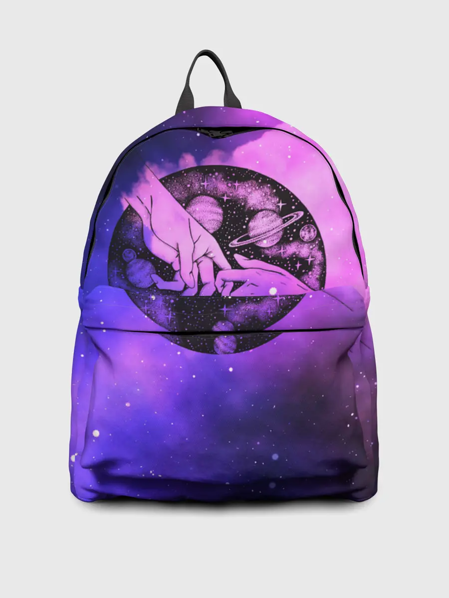 Рюкзак джинсовый / космос