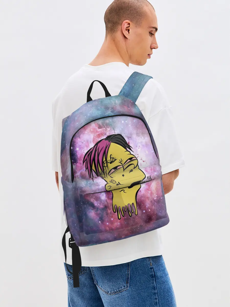 Рюкзак джинсовый / Lil Peep