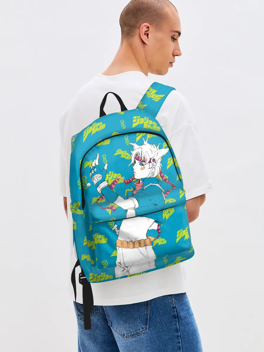 Рюкзак джинсовый / JoJo Bizarre Adventure