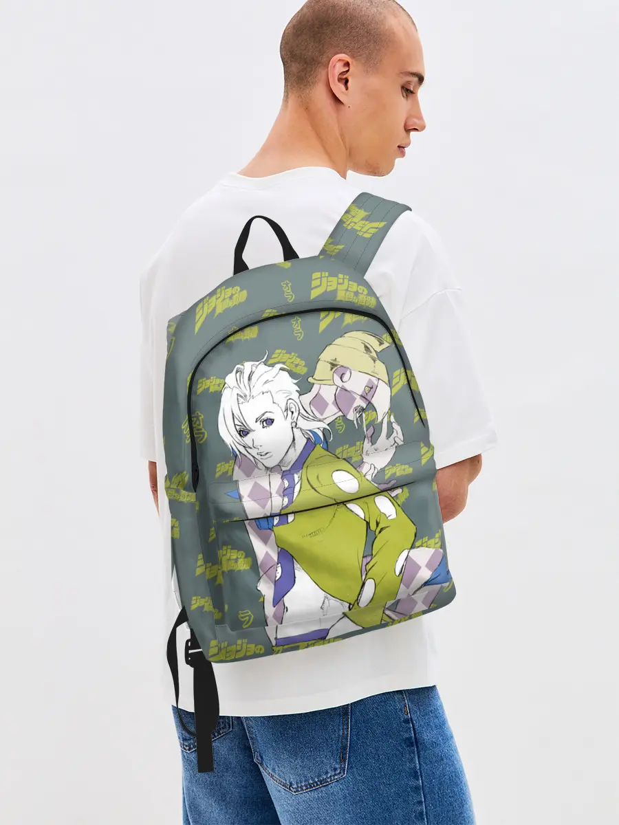 Рюкзак джинсовый / JoJo Bizarre Adventure