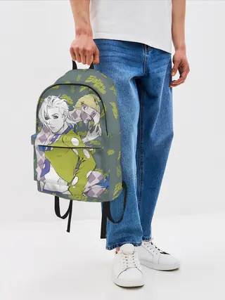 Рюкзак джинсовый / JoJo Bizarre Adventure