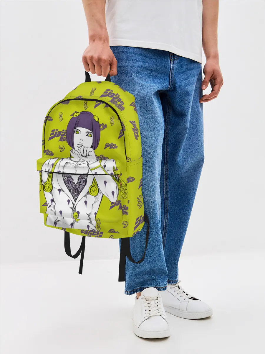 Рюкзак джинсовый / JoJo Bizarre Adventure