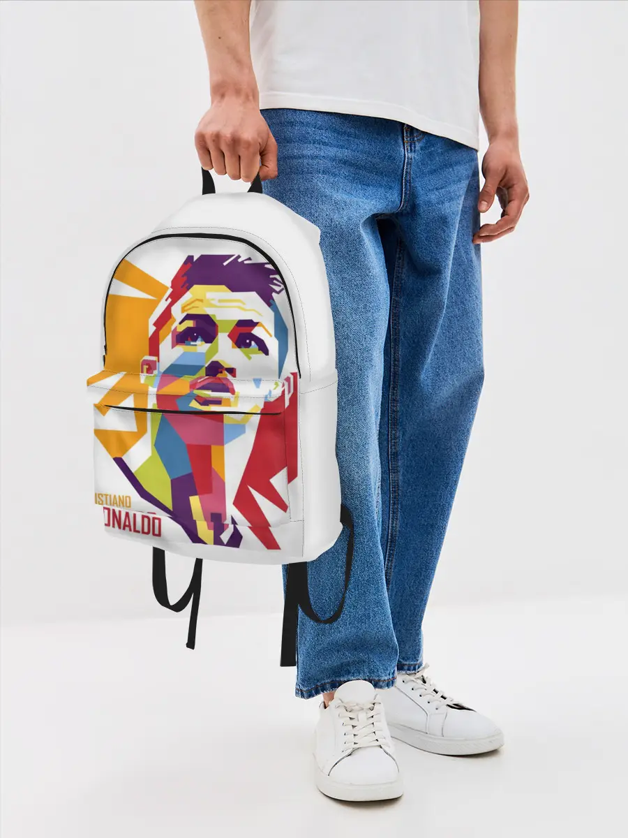 Рюкзак джинсовый / Криштиану Роналду