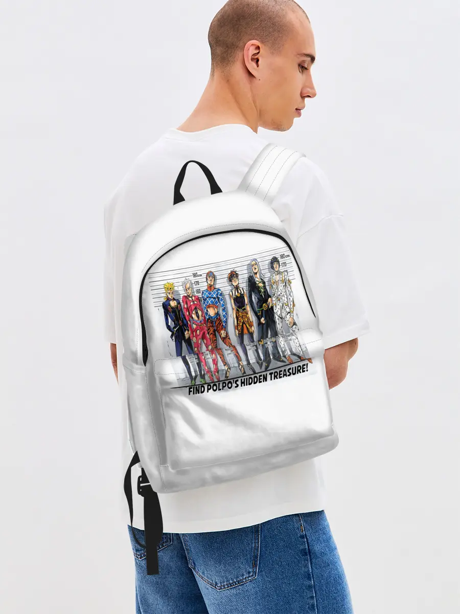 Рюкзак джинсовый / JoJo Bizarre Adventure