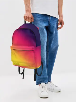 Рюкзак джинсовый / Градиент