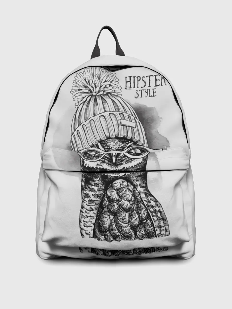 Рюкзак джинсовый / Хипстер сова