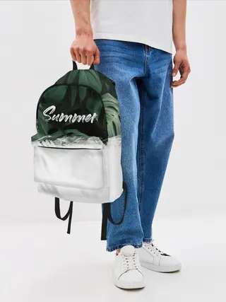 Рюкзак джинсовый / Лето