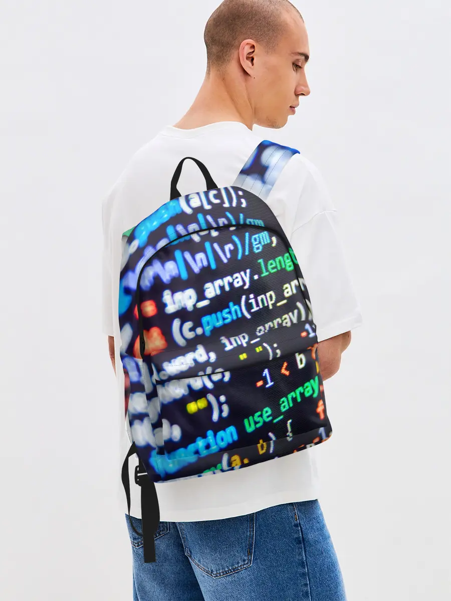 Рюкзак джинсовый / ТЫЖ ПРОГРАММИСТ!