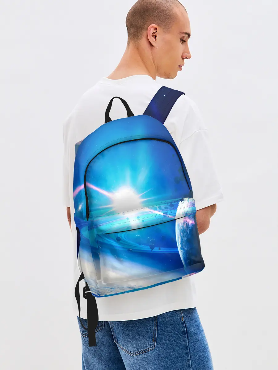 Рюкзак джинсовый / Космос