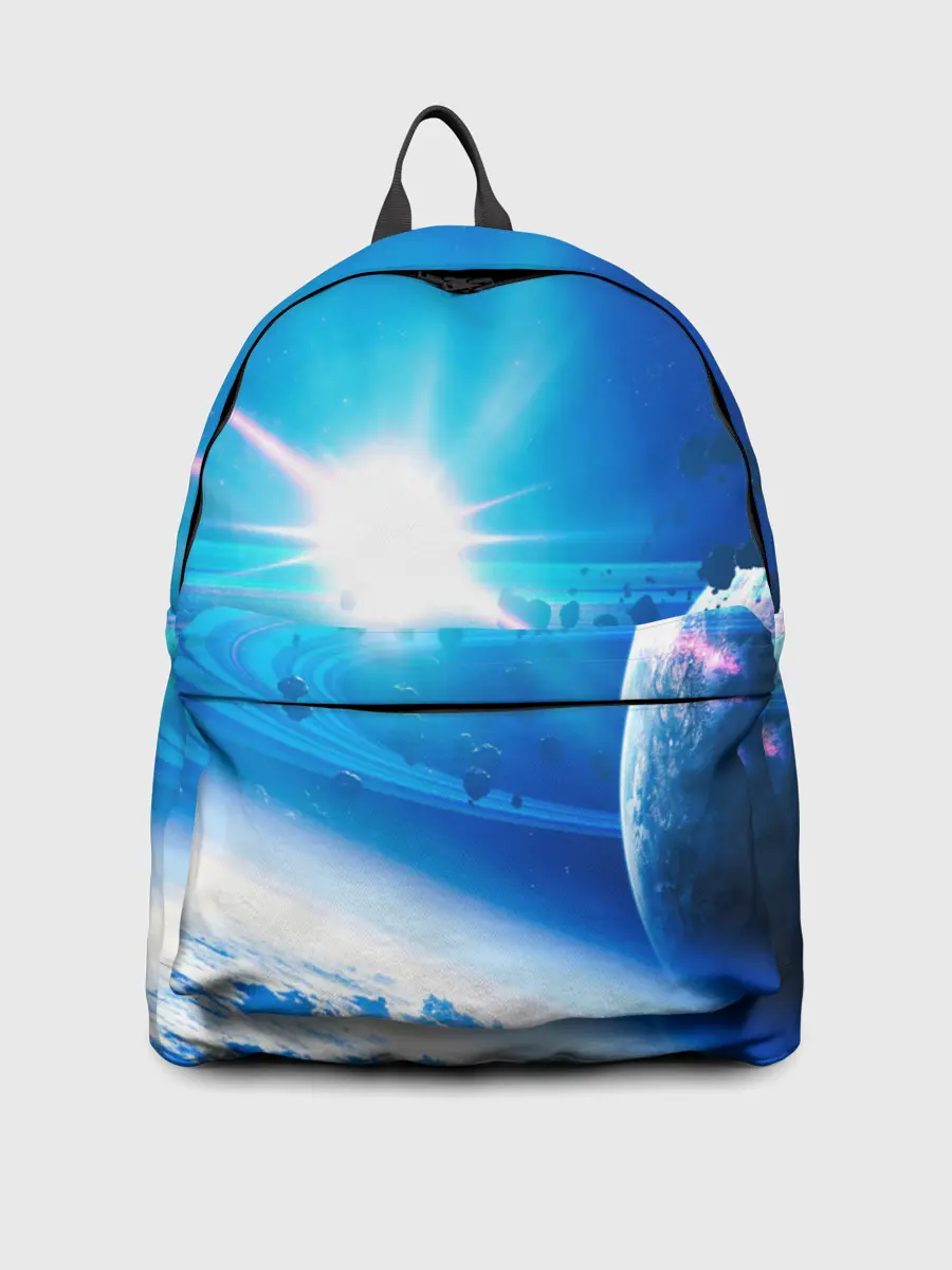 Рюкзак джинсовый / Космос