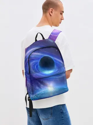 Рюкзак джинсовый / Космос