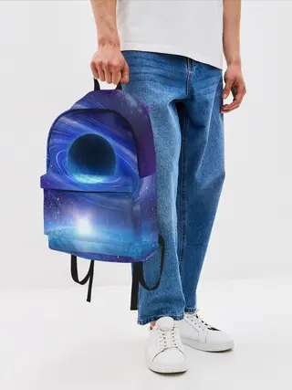 Рюкзак джинсовый / Космос