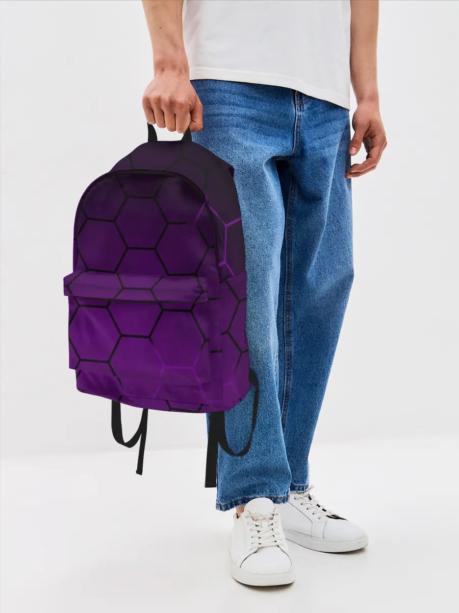 Рюкзак джинсовый / Неоновая броня