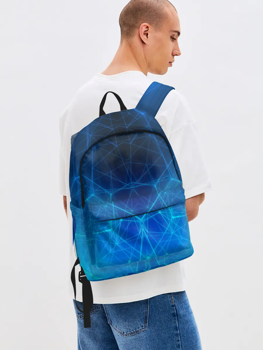 Рюкзак джинсовый / НЕОНОВАЯ ЗАЩИТА