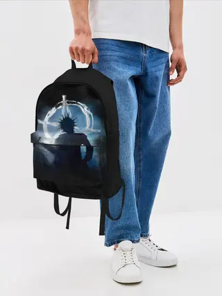 Рюкзак джинсовый / Горшок