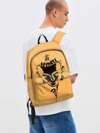 Рюкзак джинсовый / Будда