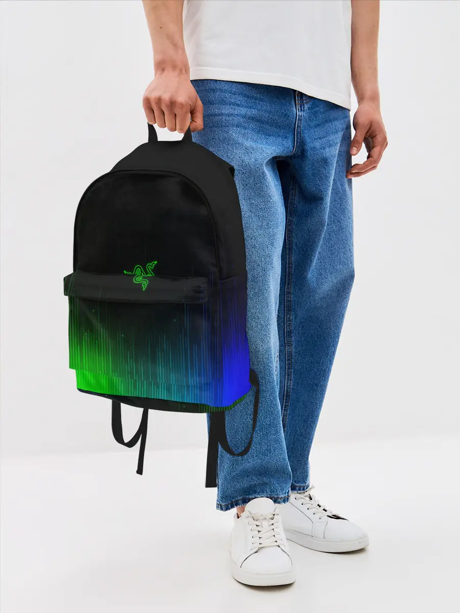 Рюкзак джинсовый / RAZER NEON