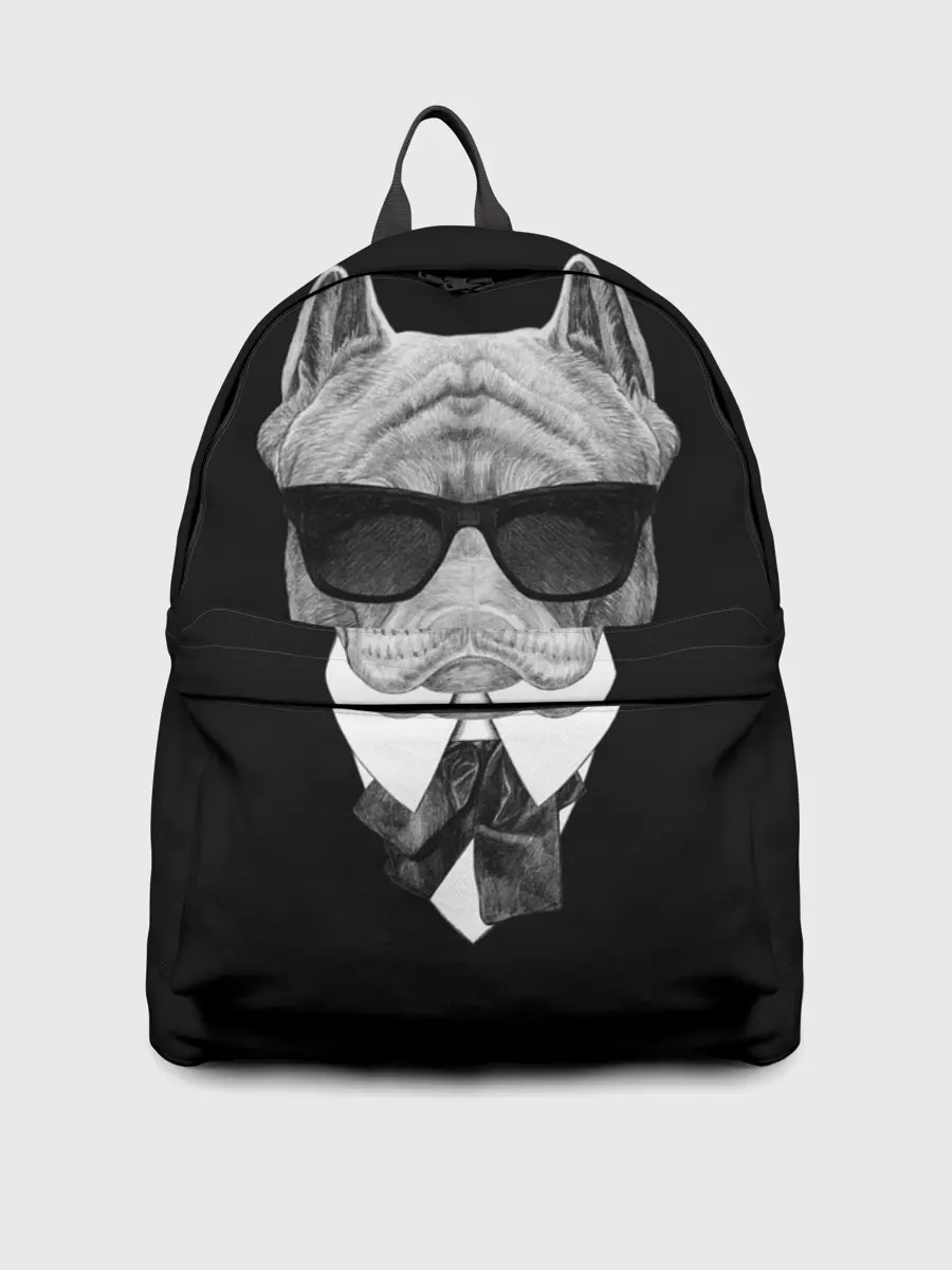 Рюкзак джинсовый / Питбуль