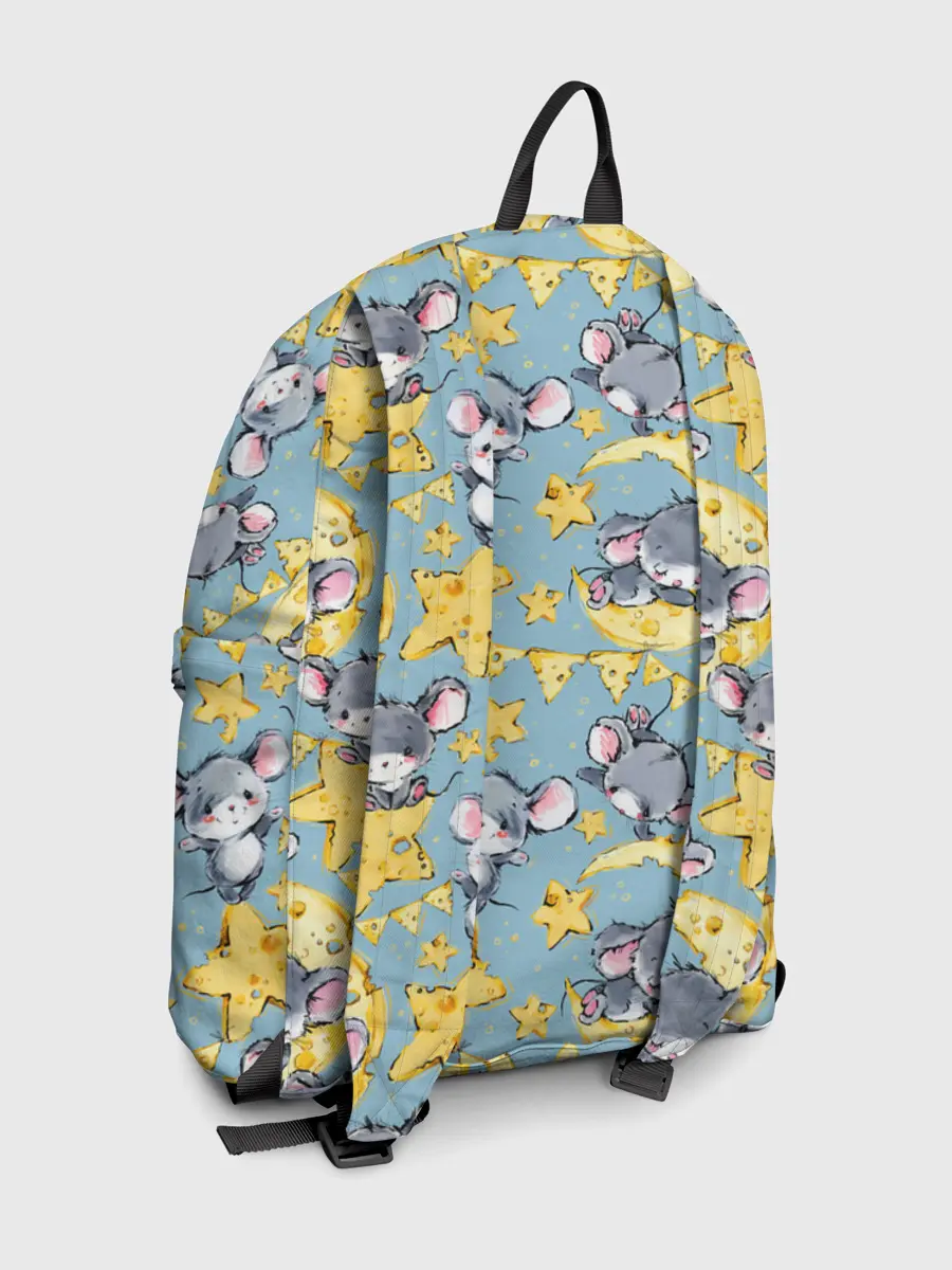 Рюкзак джинсовый / Сыр и мыши