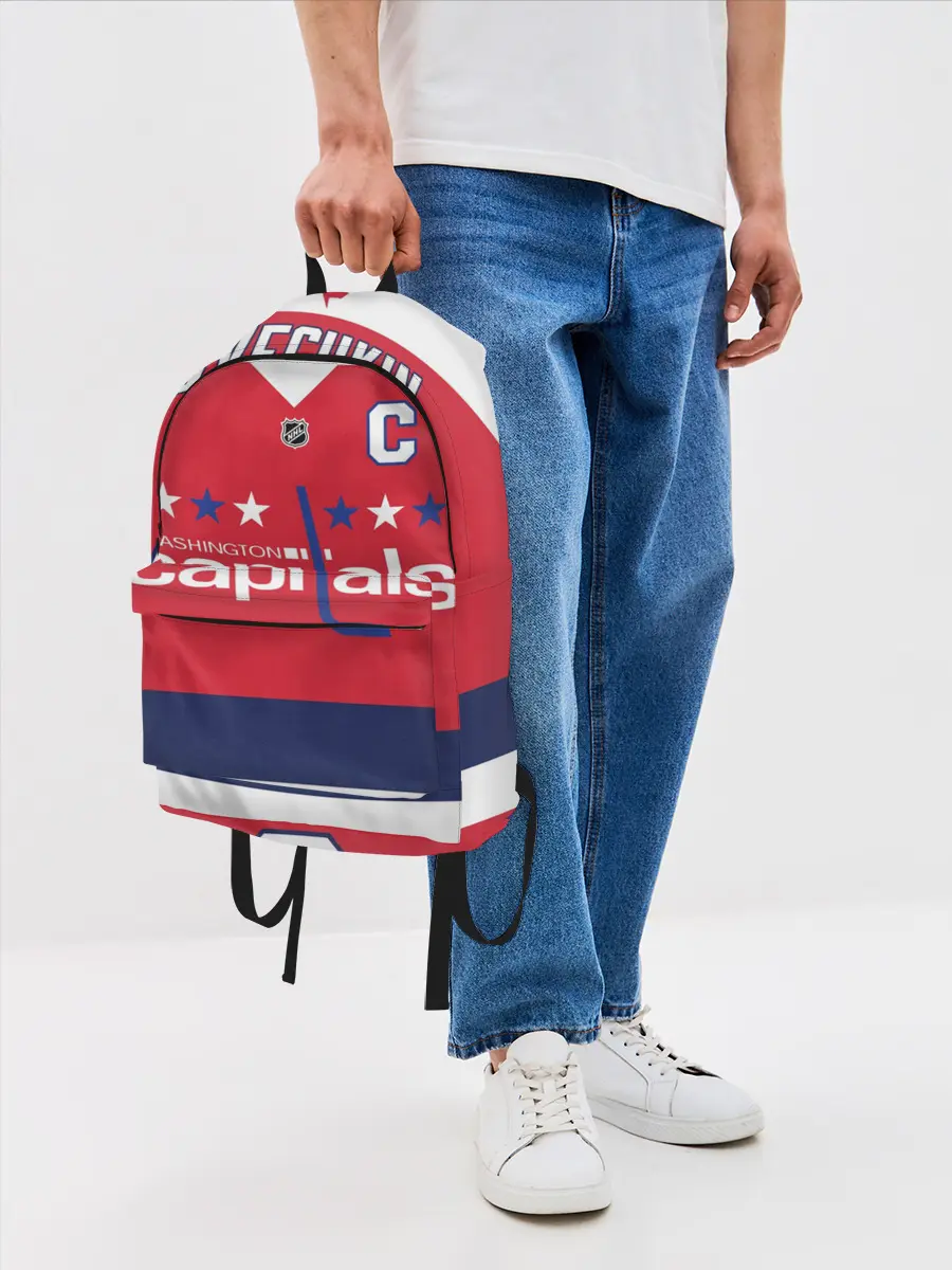 Рюкзак джинсовый / Александр Овечкин