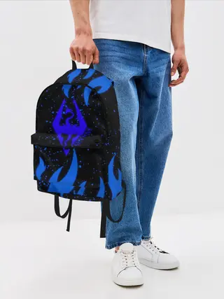 Рюкзак джинсовый / SKYRIM