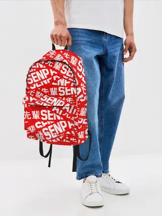 Рюкзак джинсовый / SENPAI