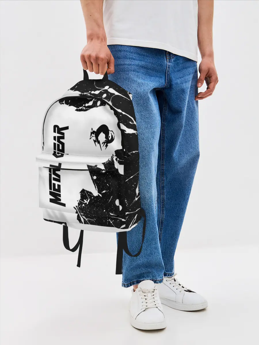 Рюкзак джинсовый / METAL GEAR SOLID