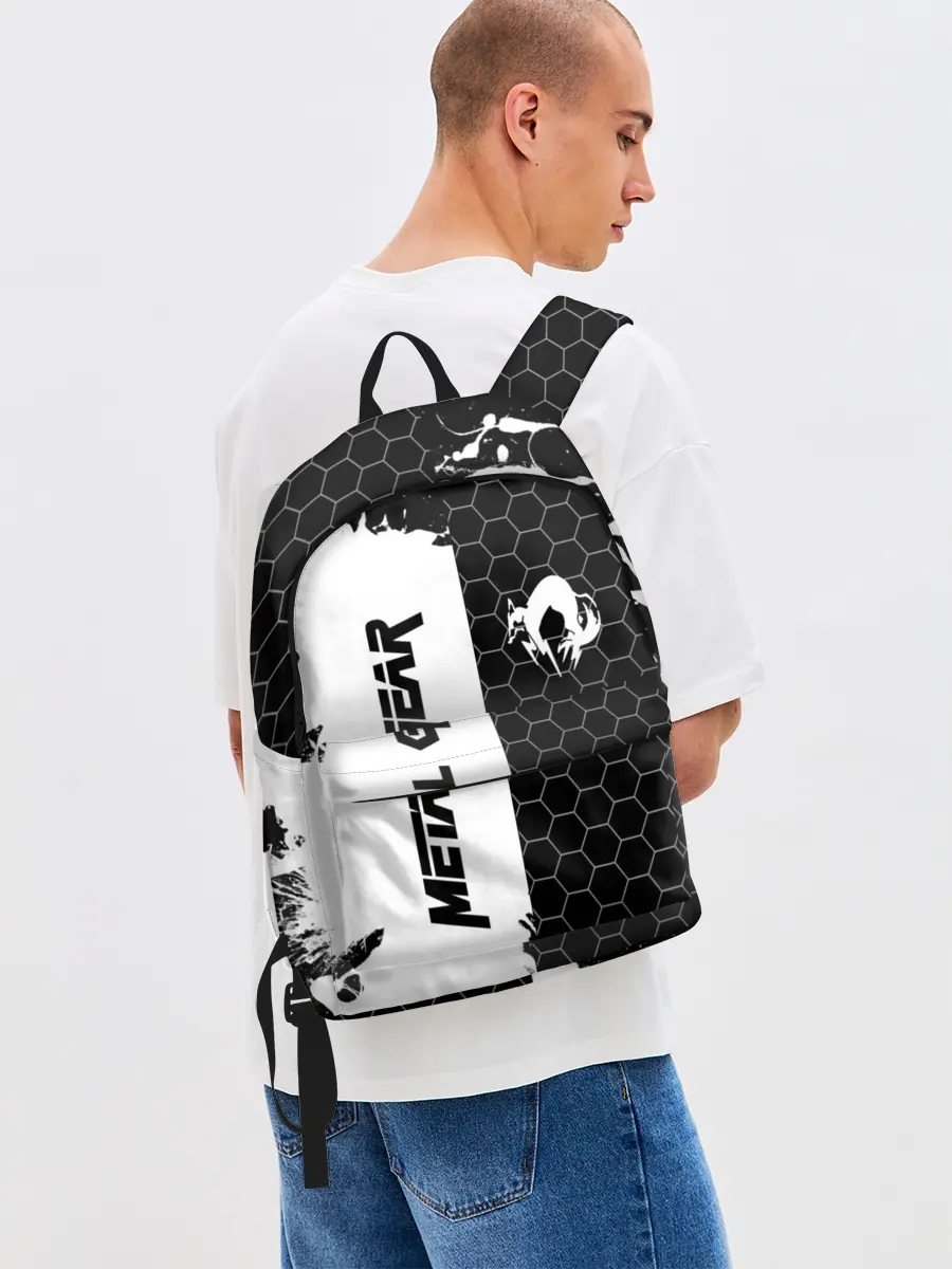 Рюкзак джинсовый / METAL GEAR SOLID