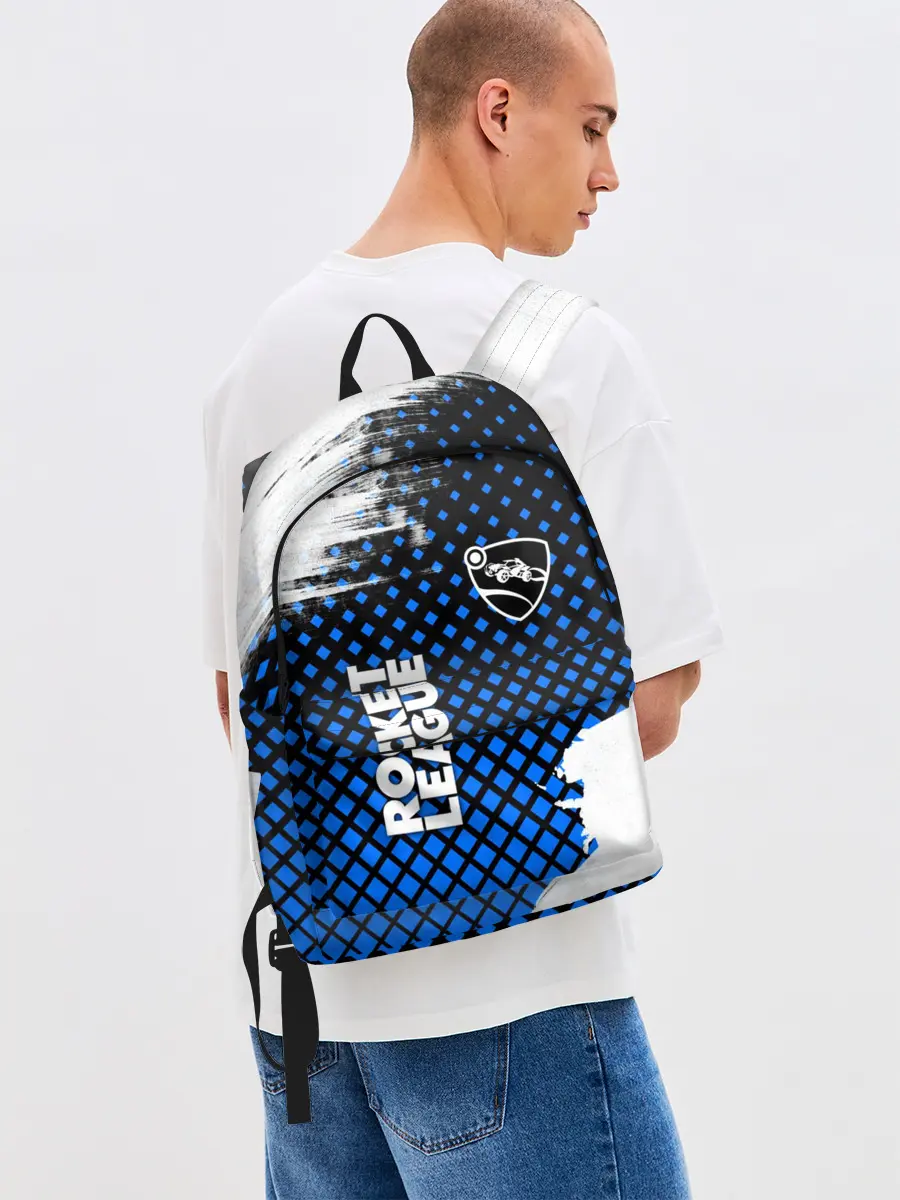 Рюкзак джинсовый / ROCKET LEAGUE