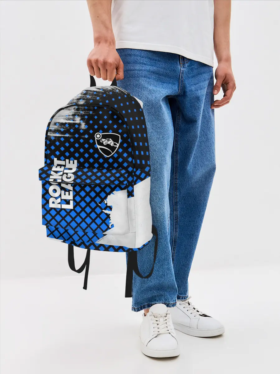 Рюкзак джинсовый / ROCKET LEAGUE